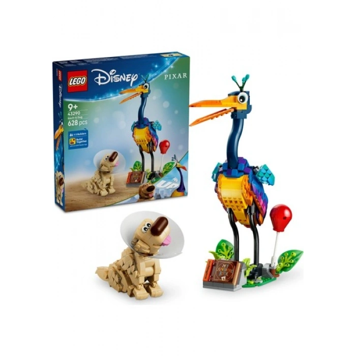 LEGO ® ǀ Disney ve Pixar Kevin ve Dug 43290 - 9 Yaş ve Üzeri Çocuklar Için 2 Figür Içeren Yaratıcı Oyuncak Yapım Seti (628 Parça)