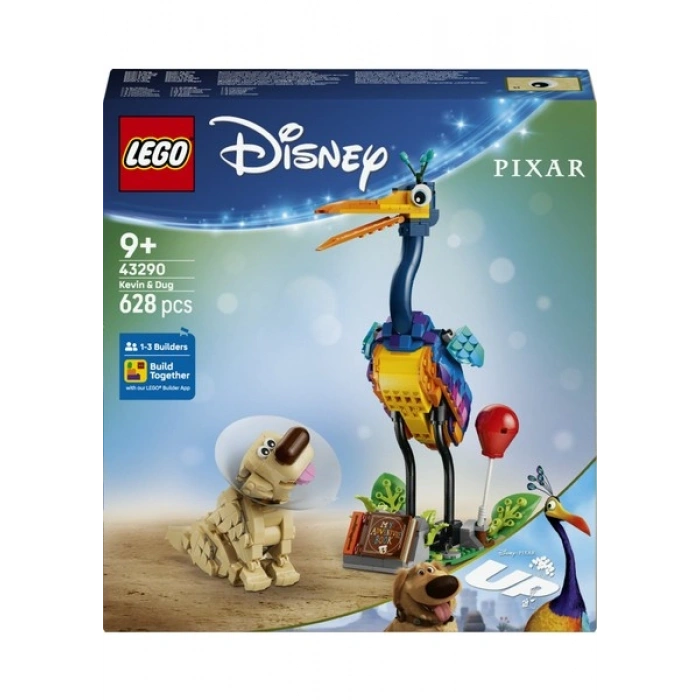 LEGO ® ǀ Disney ve Pixar Kevin ve Dug 43290 - 9 Yaş ve Üzeri Çocuklar Için 2 Figür Içeren Yaratıcı Oyuncak Yapım Seti (628 Parça)