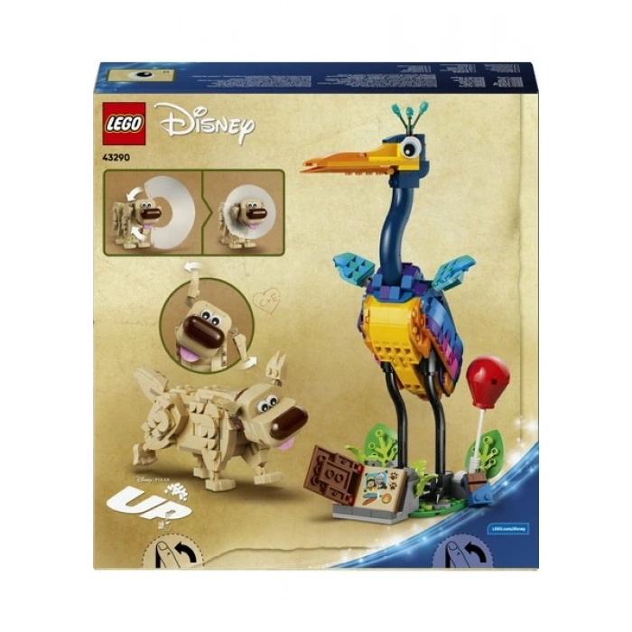 LEGO ® ǀ Disney ve Pixar Kevin ve Dug 43290 - 9 Yaş ve Üzeri Çocuklar Için 2 Figür Içeren Yaratıcı Oyuncak Yapım Seti (628 Parça)