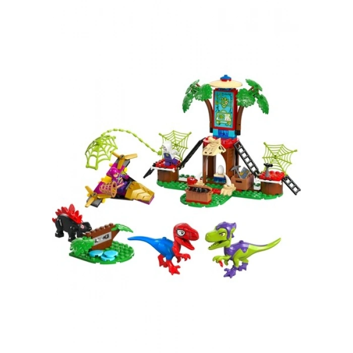 LEGO ® ǀ Marvel Ağaç Ev Karargahında Spidey ve Gobbynin Raptor Savaşı 11200 - 4 Yaş & Üzeri Çocuklar için Oyuncak Yapım Seti (143 P)