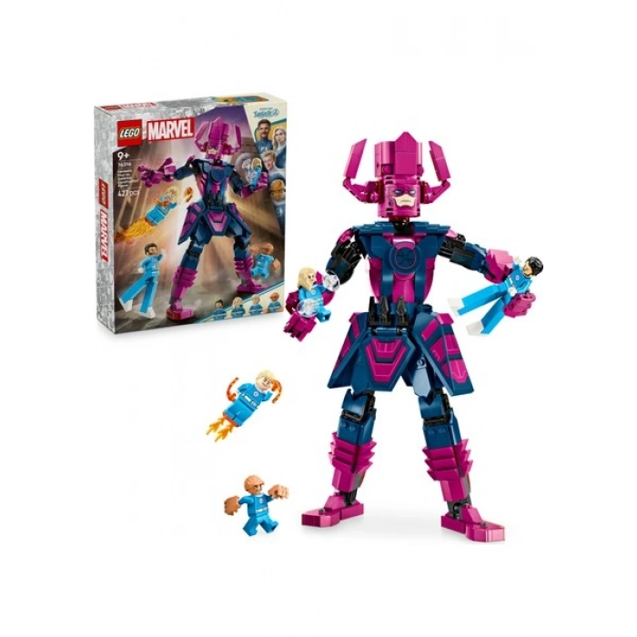 LEGO® ǀ Marvel Fantastik Dörtlü, Galactus Yapım Figürüne Karşı 76316 - 9+ Çocuklar Için Yaratıcı Oyuncak Yapım Seti (427 Parça)