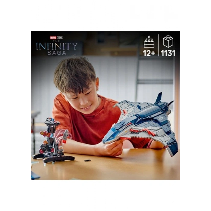 LEGO ® ǀ Marvel Avengers: Ultron Çağı Quinjet 76325 – 12 Yaş & Üzeri Çocuklar Için Yaratıcı Oyuncak Yapım Seti (1131 Parça)