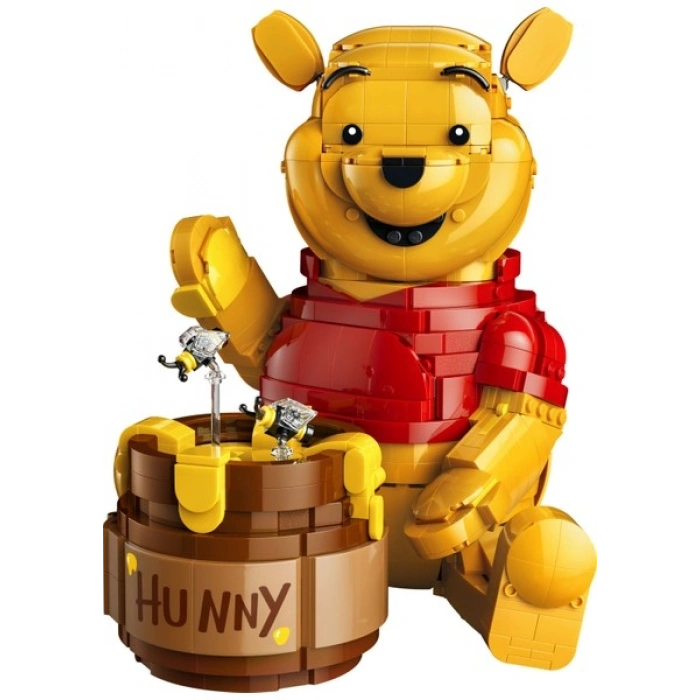 LEGO ® ǀ Disney Ayı Winnie 43300 - Yetişkinler için Bal Küpü ve Minifigür İçeren Yaratıcı Dekoratif Model Yapım Seti (1399 Parça)