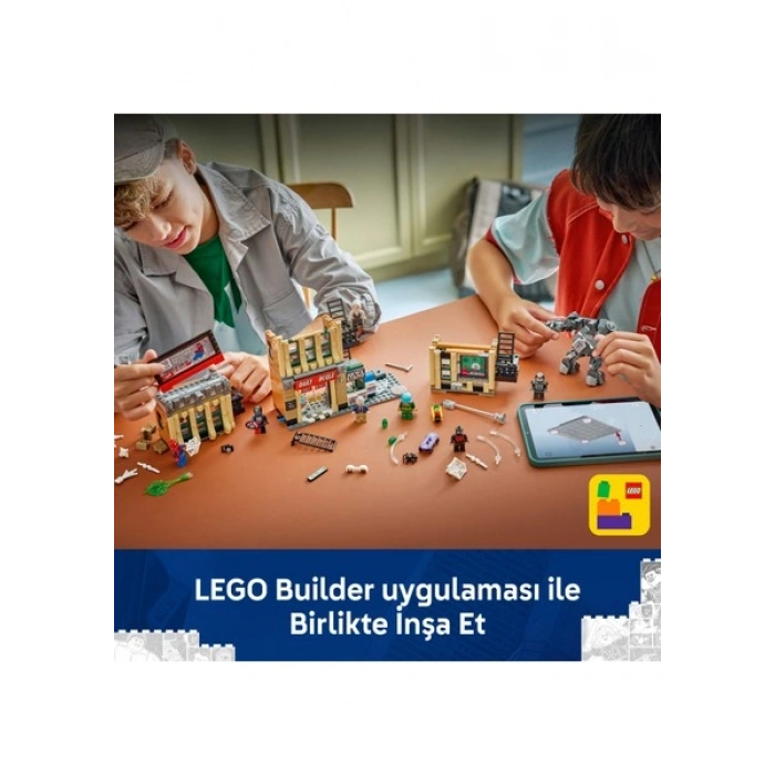 LEGO® ǀ Marvel Örümcek Adam Mysterioya Karşı: Daily Bugle 76342 - 10 Yaş ve Üzeri Çocuklar için Yaratıcı Oyuncak Yapım Seti (781 Parça)