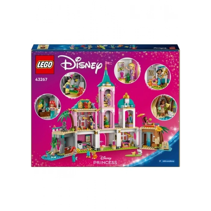 LEGO ® Disney Princess ǀ Disney Prenses Şatosu ve Kraliyet Hayvanları 43267 - 6 Yaş ve Üzeri Çocuklar için Yaratıcı Oyuncak Yapım Seti (787 Parça)
