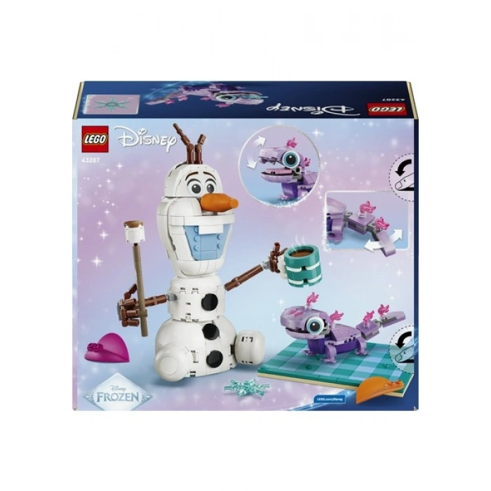 LEGO® ǀ Disney Karlar Ülkesi Olaf ve Bruninin Piknik Eğlencesi 43287 - 7 Yaş ve Üzeri Çocuklar İçin Yaratıcı Oyuncak Yapım Seti (478 Parça)