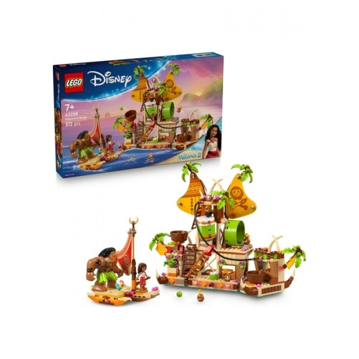 LEGO® ǀ Disney Moana 2 Kakamora Gemisi 43258 - 7+ Çocuklar Için Hazine Sandığı Içeren Yaratıcı Oyuncak Yapım Seti (572 Pr)
