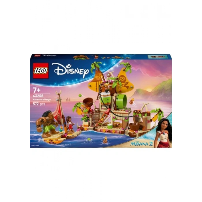 LEGO® ǀ Disney Moana 2 Kakamora Gemisi 43258 - 7+ Çocuklar Için Hazine Sandığı Içeren Yaratıcı Oyuncak Yapım Seti (572 Pr)