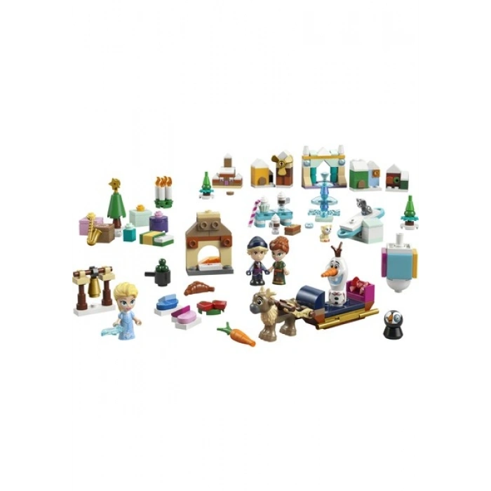 LEGO® ǀ Disney Karlar Ülkesi 2025 Yılbaşı Takvimi 43273 - 5 Yaş ve Üzeri Prenses Seven Çocuklar için Oyuncak Yapım Seti (231 P)