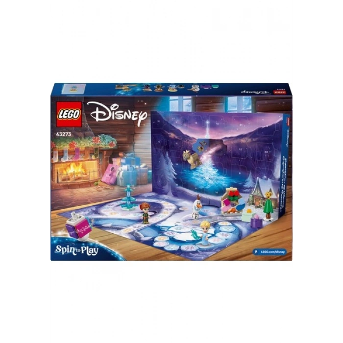 LEGO® ǀ Disney Karlar Ülkesi 2025 Yılbaşı Takvimi 43273 - 5 Yaş ve Üzeri Prenses Seven Çocuklar için Oyuncak Yapım Seti (231 P)