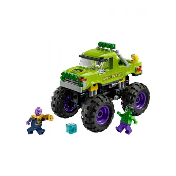 ® ǀ Marvel Hulk Kamyonu, Thanosa Karşı 76312 - 7+ Yaş Çocuklar için Minifigür İçeren Yaratıcı Oyuncak Yapım Seti (229 Parça)