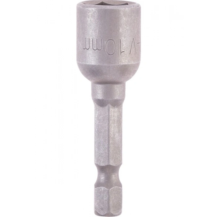 Orijinal Einhell Manyetik Lokma Ucu, 10 mm (Krom Vanadyum Çelik, 48 mm, E 6.3 / 1⁄4”, Akülü Vidalama ve Matkaplar İçin)