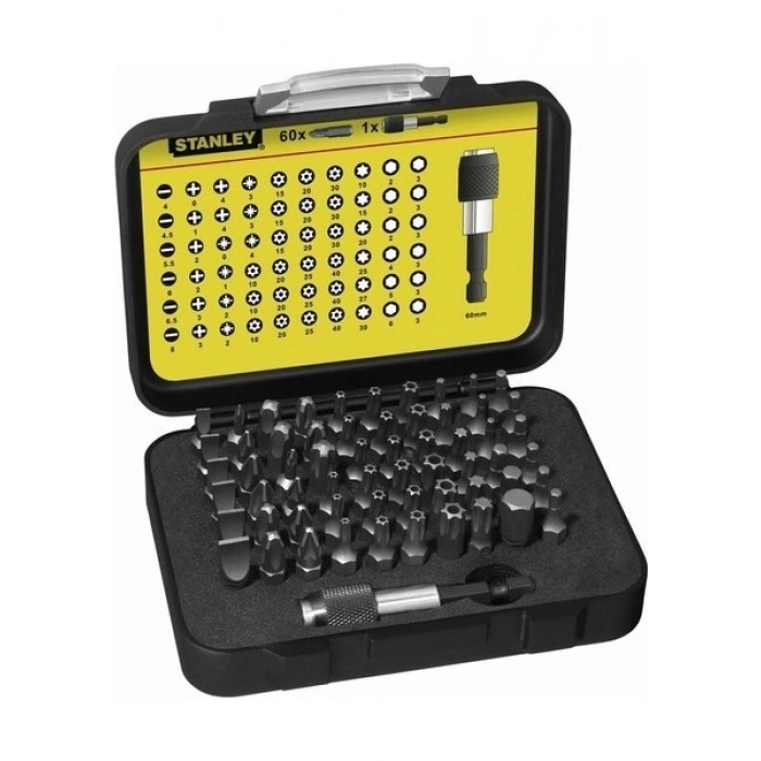 Stanley Fatmax 1-13-902 Multi Bits Seti 61li ¼ 25 mm + Manyetik