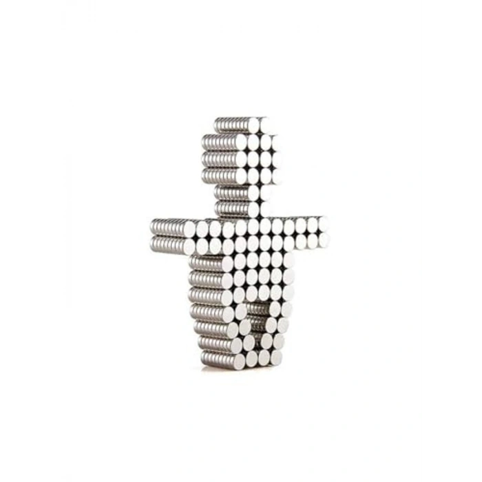6mm x 2mm Yuvarlak Güçlü Neodyum Mıknatıs, 200 Adet Set