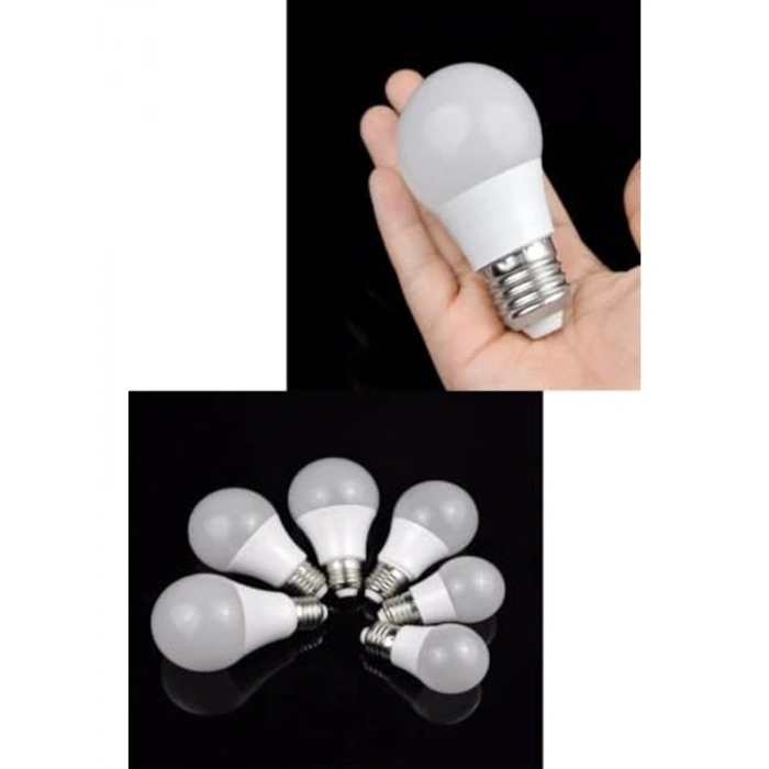 6W E27 Mini Ampul, 3000K Sıcak Sarı Işık