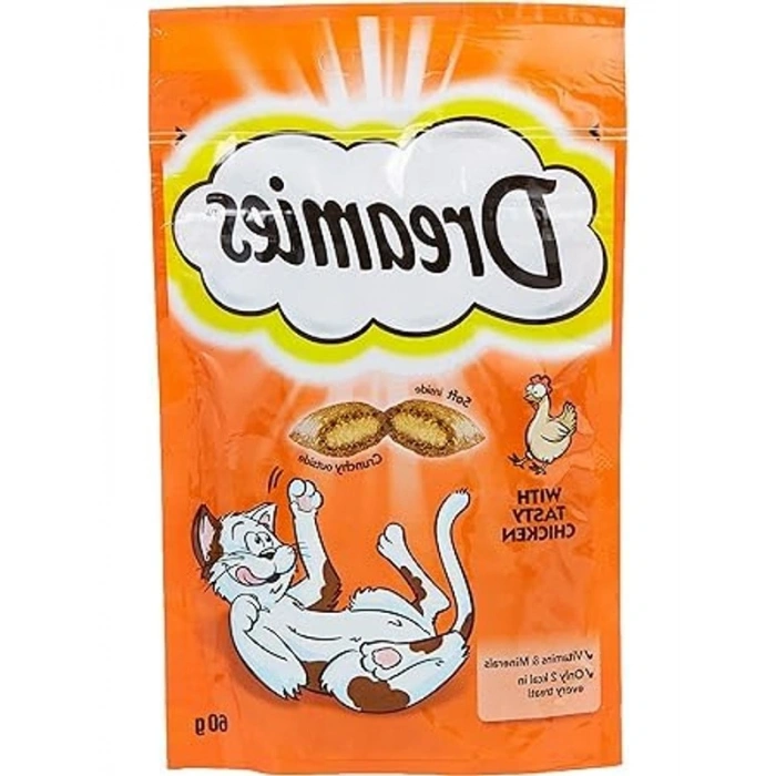 6x60gr Karışık Kedi Ödül Maması, Lezzetli ve Çeşitli