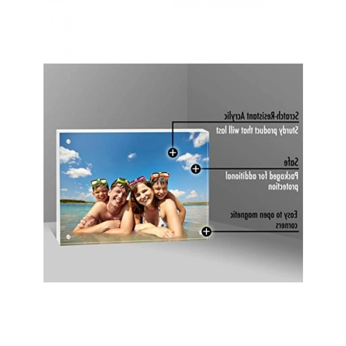 6x8 Manyetik Köşeli Akrilik Resim Çerçevesi