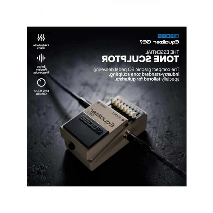 7 Bantlı EQ Pedalı, Müzik Sesini Kontrol Etmek için
