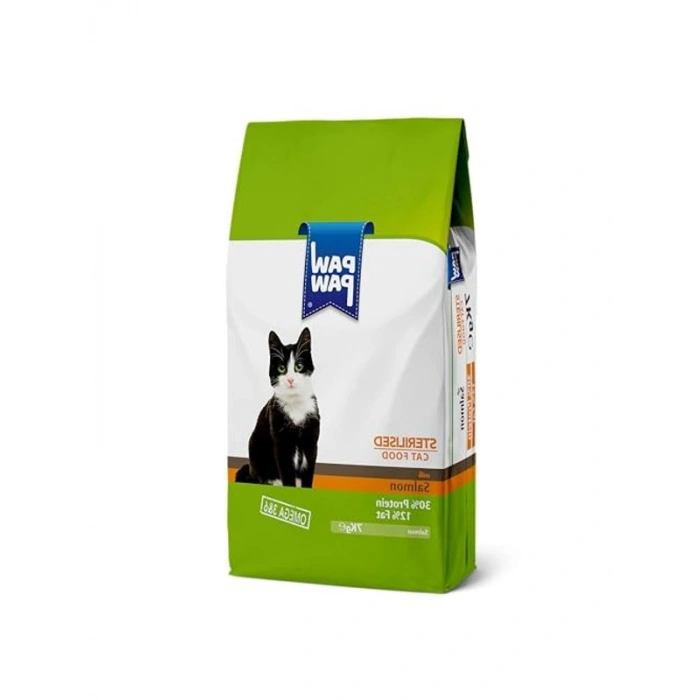 7 Kg Kısırlaştırılmış Somonlu Kuru Kedi Maması, Özel Formül