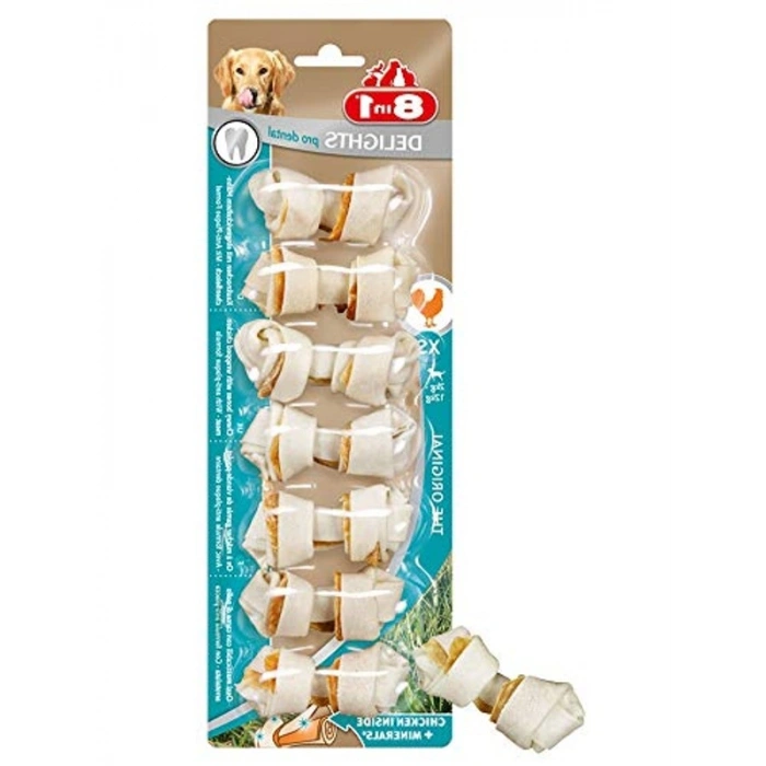 7li Pakette 84 gram Pro Dental Köpek Ödülü Kemikleri