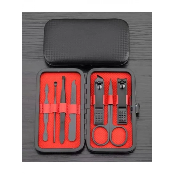 7 Parça Manikür Pedikür Seti, Taşıma Çantası ile