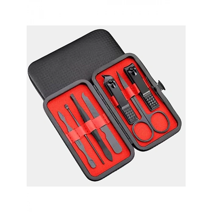 7 Parça Manikür Pedikür Seti, Taşıma Çantası ile