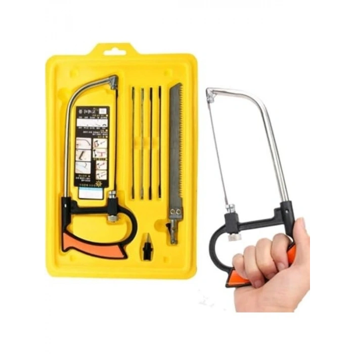 7 Parça Testere Seti, Pratik ve Çok Amaçlı Kullanım