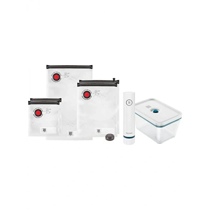 7 Parçalı Cam Vakumlu Saklama Seti - Fresh & Save