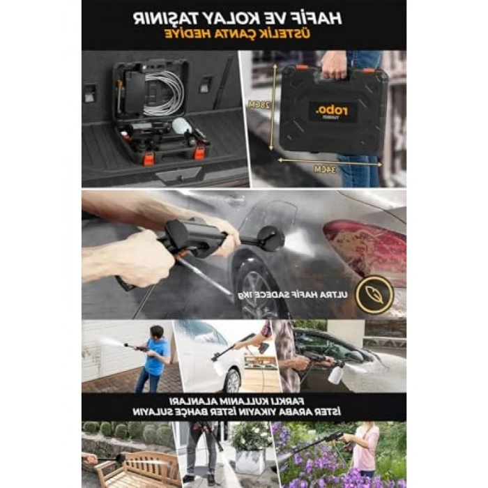 70 Bar Yüksek Basınçlı Oto Yıkama Makinesi