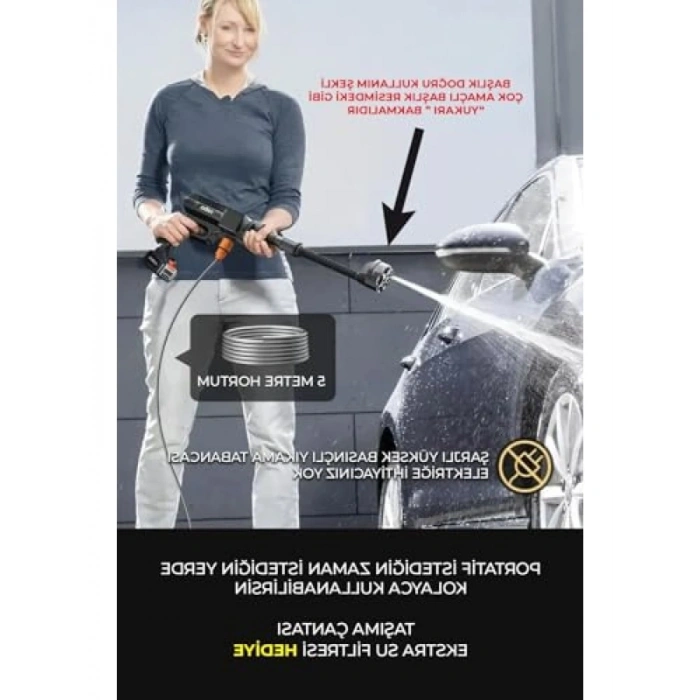 70 Bar Yüksek Basınçlı Oto Yıkama Makinesi