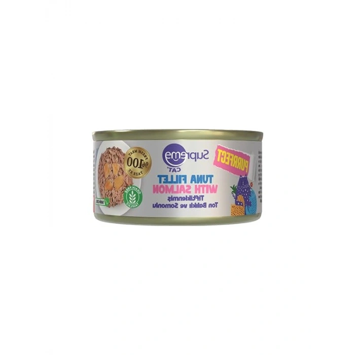 70 g ton balıklı ve somonlu tahılsız yaş kedi maması