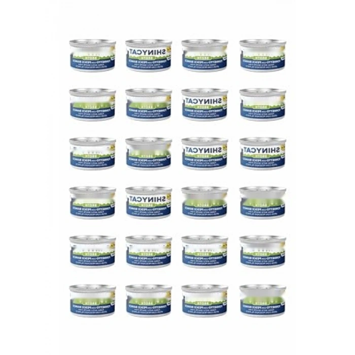 70 gr x 24 Adet Beyaz Balıklı Kedi Konservesi