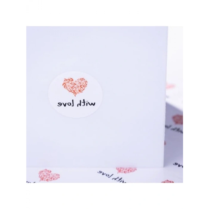 700 Adet With love Yazılı Sticker Seti, Yaratıcı Süsleme İçin