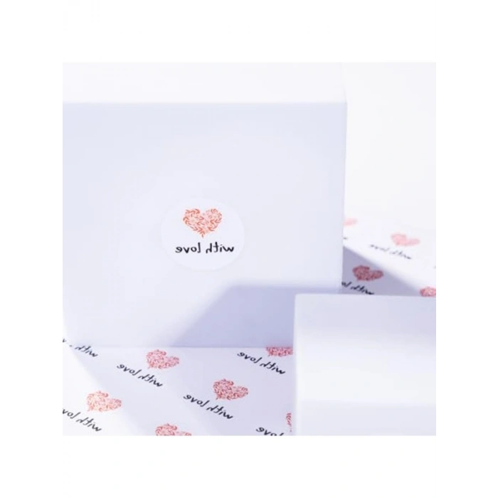 700 Adet With love Yazılı Sticker Seti, Yaratıcı Süsleme İçin