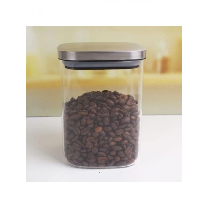 700ml Sızdırmaz Vakumlu Borosilikat Cam Kavanoz