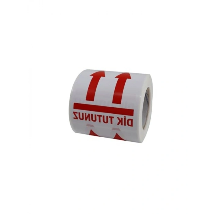 70mm x 80mm Dik Tutunuz Etiketi, 250 Adet Rulo
