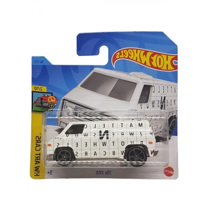 70s Van Koleksiyon Aracı - Beyaz Renkli Tasarım