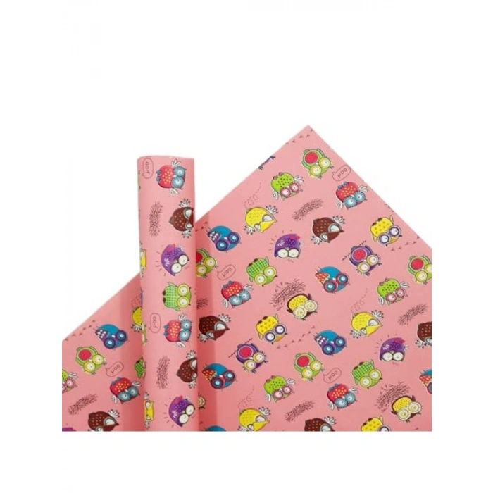 70x100 cm Kalın Çocuklara Özel Hediye Paketleme Kağıdı - 2li Set