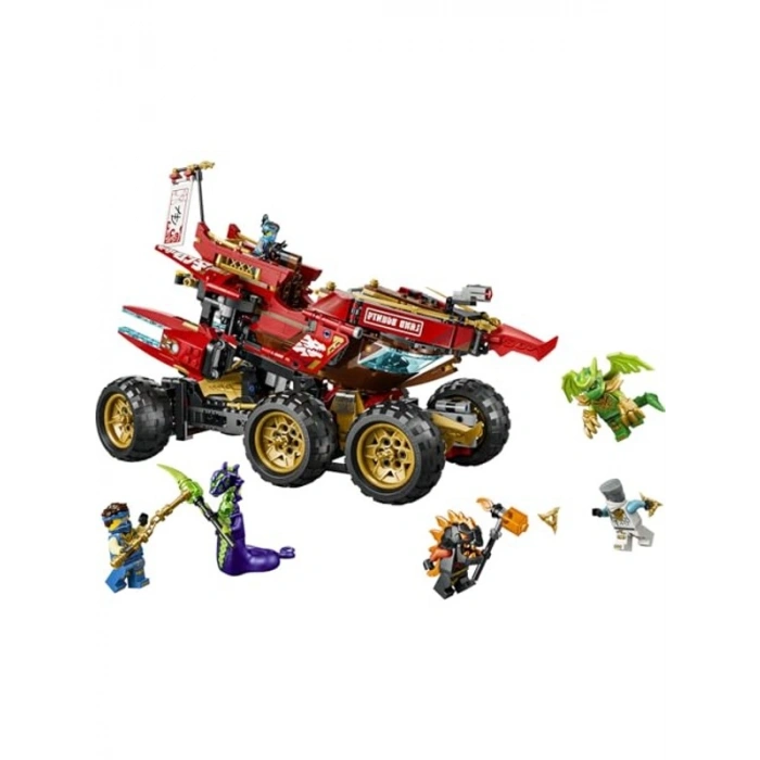 71869 LEGO NINJAGO Kara Gemisi, 9 Yaş ve Üzeri için 1214 Parça Yaratıcı Set
