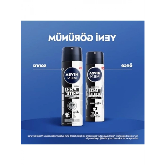 72 Saat Koruma Sağlayan Erkek Sprey Deodorant 150ml