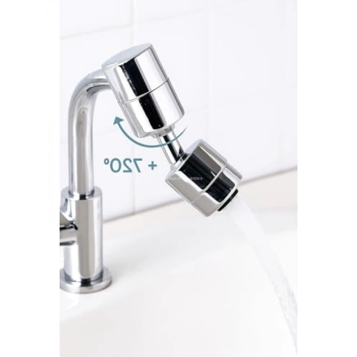 720 Derece Dönebilen Musluk Ucu - Kolay Montaj ve Kullanım