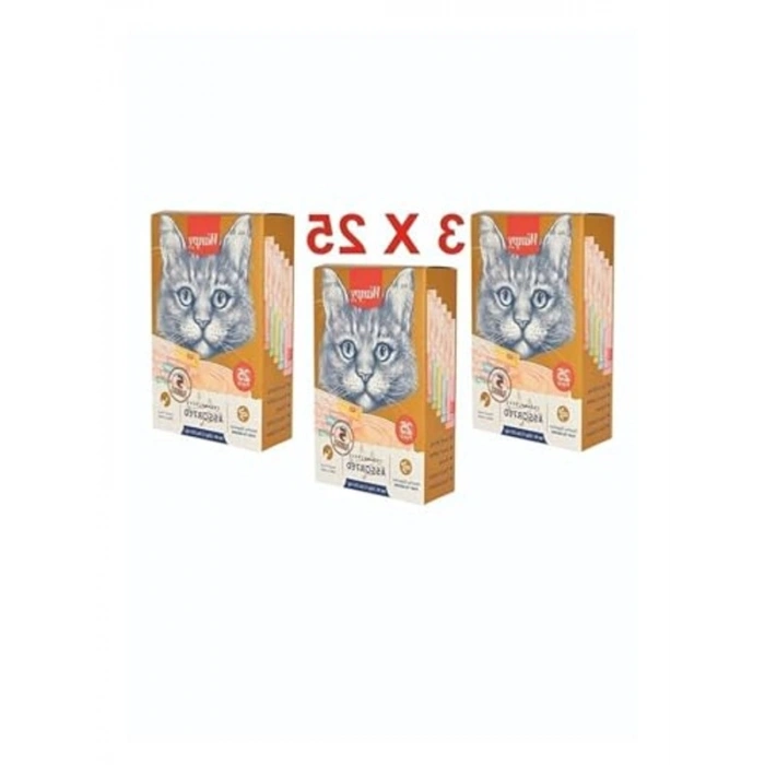 75 Adet Karışık Kedi Sıvı Ödül