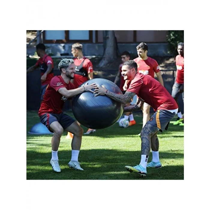 75 cm Pilates Topu ve Pompası - Dayanıklı Materyal