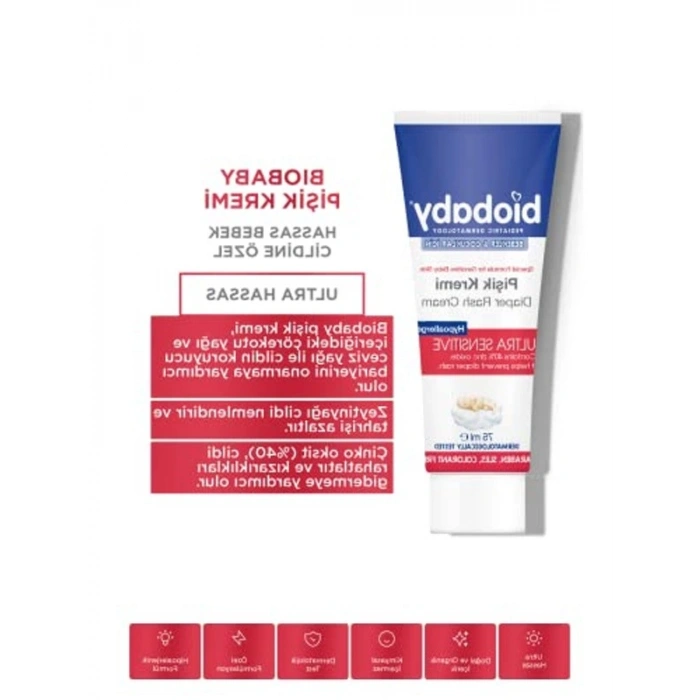 75 ml Pişik Kremi, Bebekler ve Çocuklar için Özel Formül