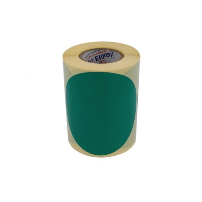 75 mm Kendinden Yapışkanlı Daire Renkli Etiket - 300 Adet