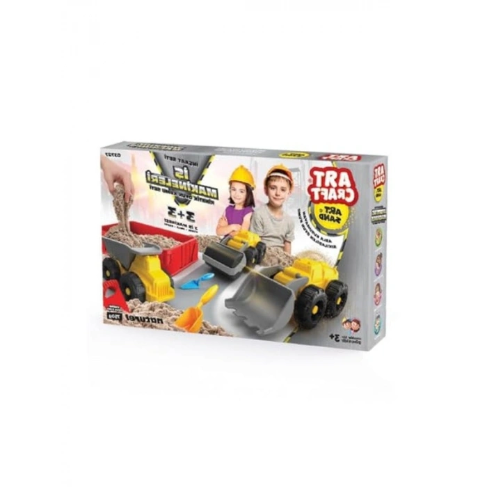 750 Gr Kum Seti ile İnşaat Oyunları Keyfi