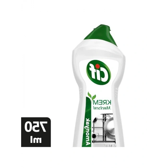 750 ml Amonyak İçermeyen Yüzey Temizleyici Krem