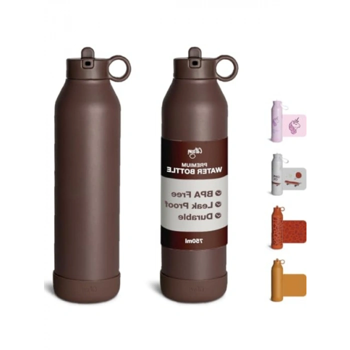 750 ml Kapasiteli 3 Katmanlı Paslanmaz Çelik Termos Seti