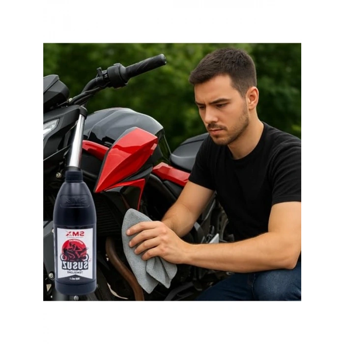 750 ML Motosiklet Temizleme Ürünü, Susuz Kullanım