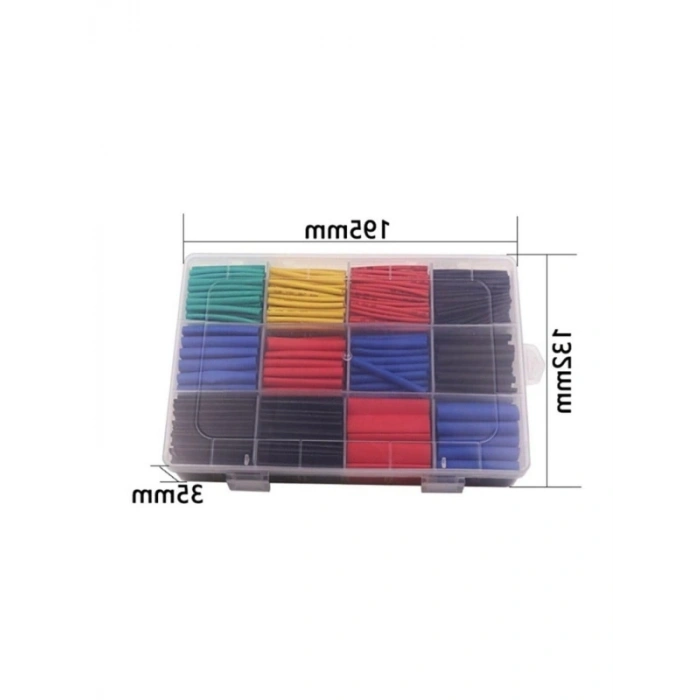750 Parça Heat Shrink Makaron Kablo Tamir Seti
